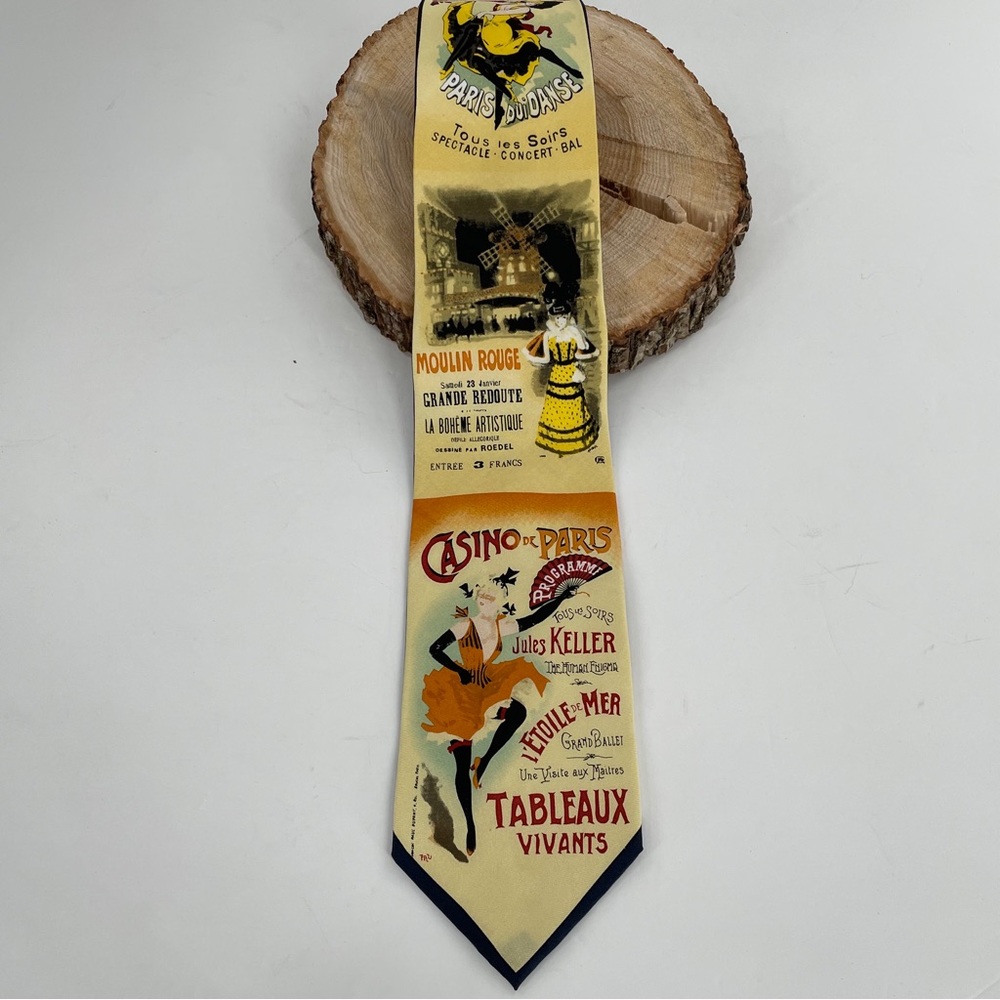 Reflects D’Art 100% Silk Paris Tie